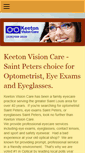 Mobile Screenshot of keetonvisioncare.com